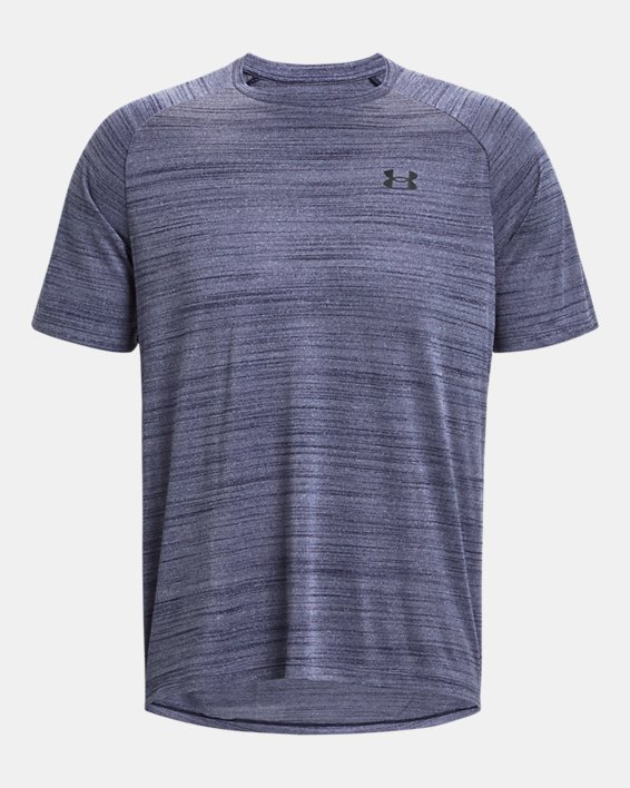 Tee-shirt à manches courtes UA Tech™ 2.0 Tiger pour homme, Blue, pdpMainDesktop image number 4